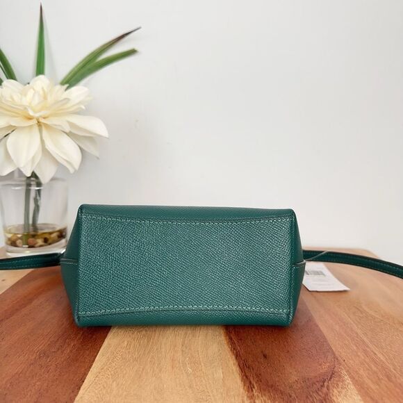 NWT Coach Leather Zip Top‎ Crossbody Bag - Picture 4 of 5